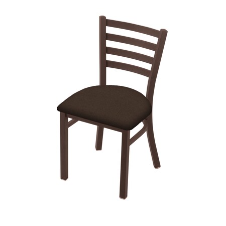 Holland Bar Stool Co 400 Jackie 18" Chair with Bronze Finish and Rein Coffee Seat 40018BZ025